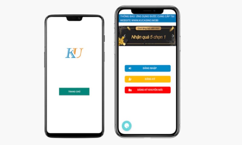 Tạo tài khoản qua app Ku11